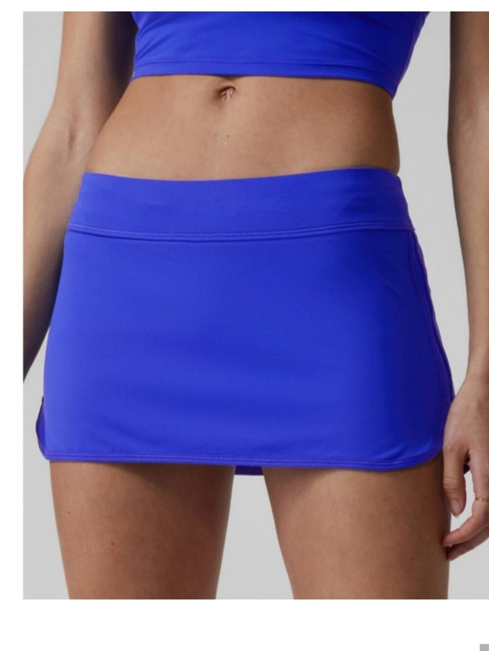 nwt athleta swim skort shorts skirt Blue purple medium Golf Tennis Athletic